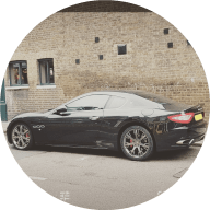 Maserati GranTurismo Guide Logo Round