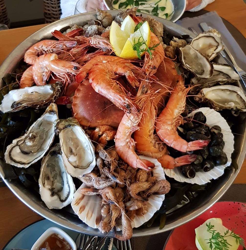 seafood platter, le crotoy, bellevue seafood, best seafood somme
