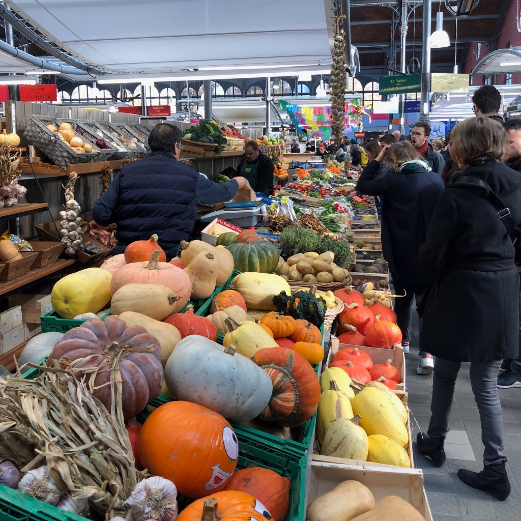 Marche de Wazemmes, food market lille, fresh fruit stall, Maserati grand tour lille